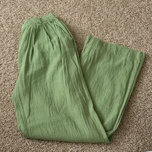 NWOT Abercrombie Structured Linen Pant Sz 6R